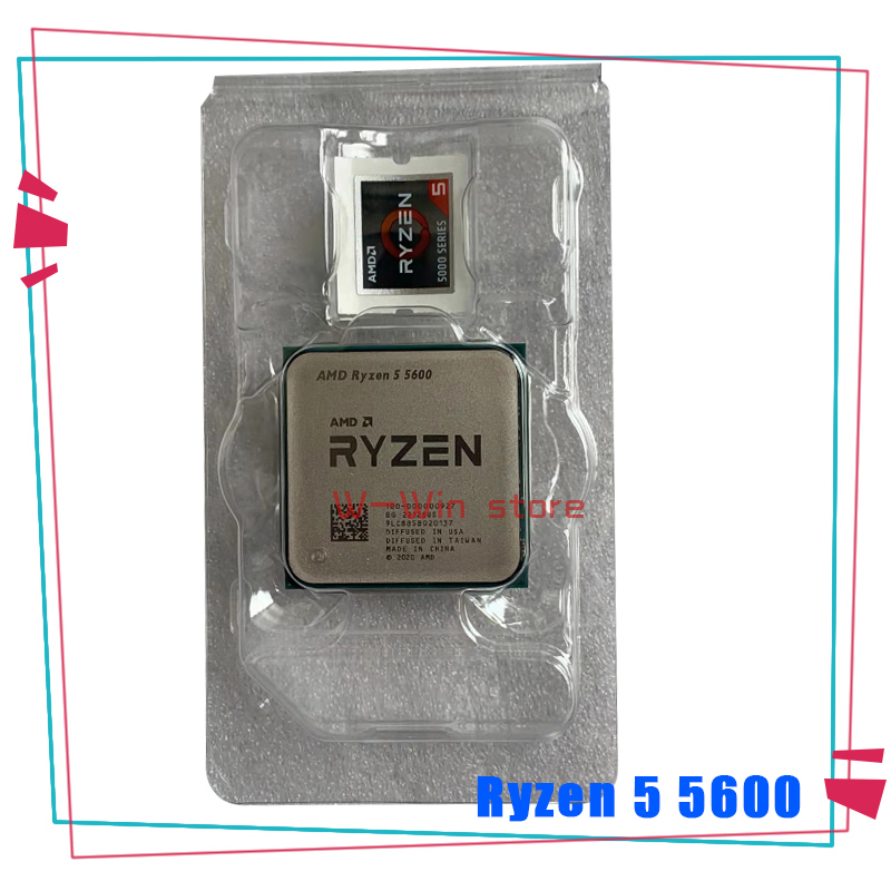 AMD Ryzen 5 5600 R5 5600 3.5 GHz 6 ھ 12  CPU ..